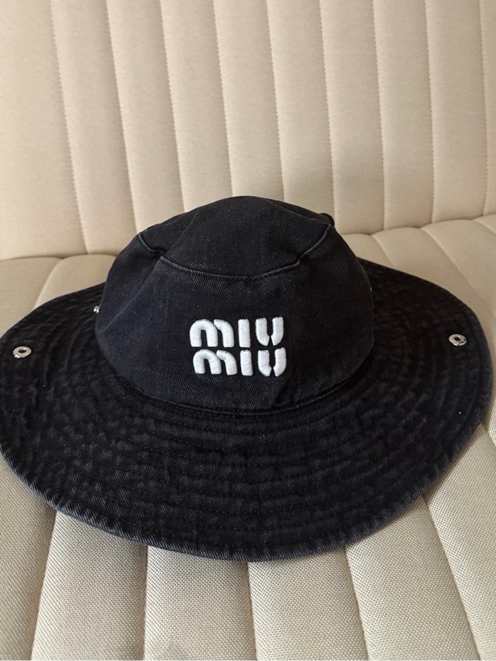 Miu Miu Drill Cowboy Hat